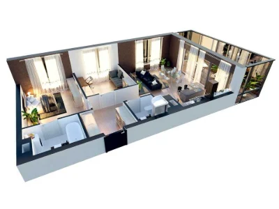 Apartment. Zaporizhzhia, Tbiliska st.