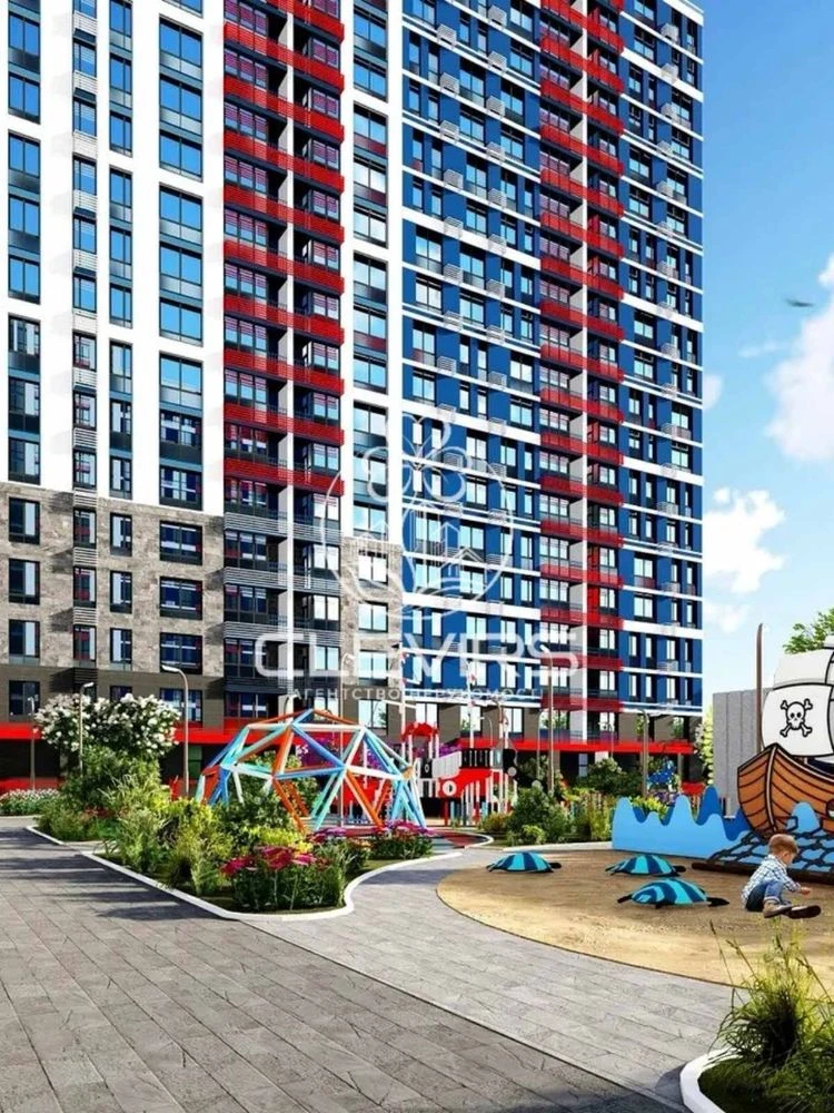 Продажа 1-комнатной квартиры 45 кв.м в ЖК "Причал"