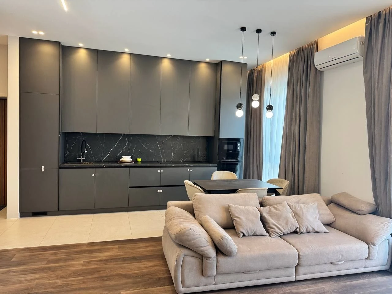 Premium apartment in the SHERWOOD complex: Designer apartment 60.3 m² with built-in storage