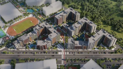 URGENT!! 2-room apartment New building Payment plan up to 48 months and from 1