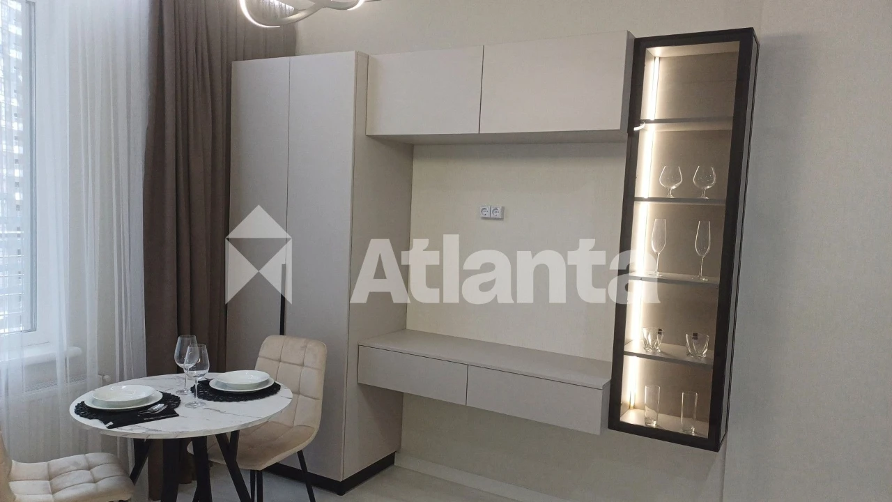1-room apartment, renovated, new building "Atmosphere" residential complex