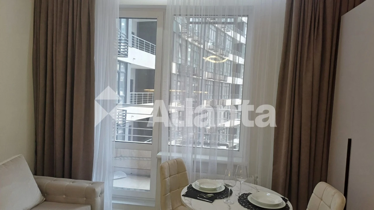 1-room apartment, renovated, new building "Atmosphere" residential complex