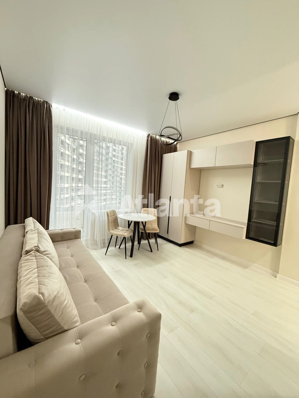 1-room apartment, renovated, new building "Atmosphere" residential complex