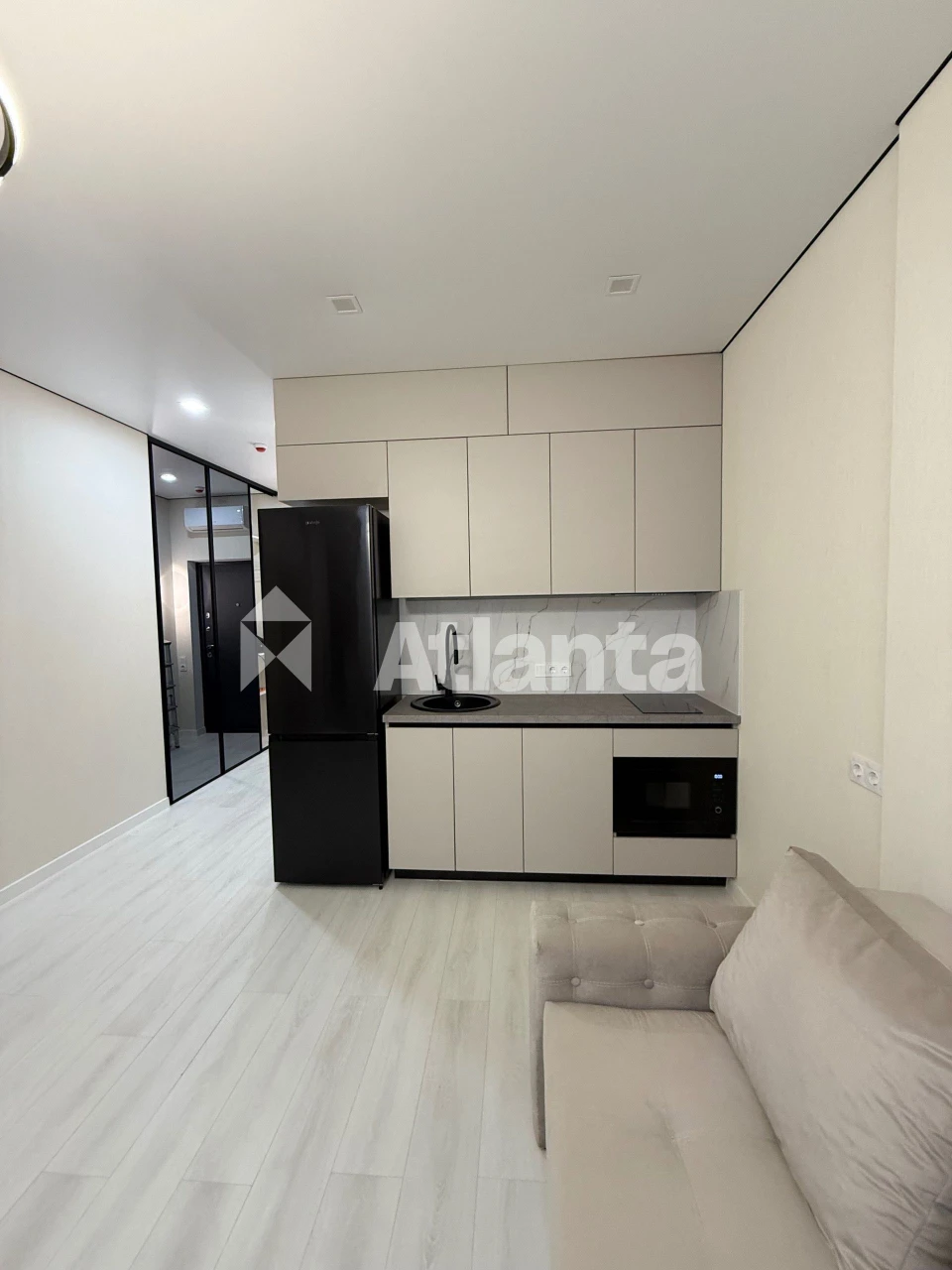 1-room apartment, renovated, new building "Atmosphere" residential complex