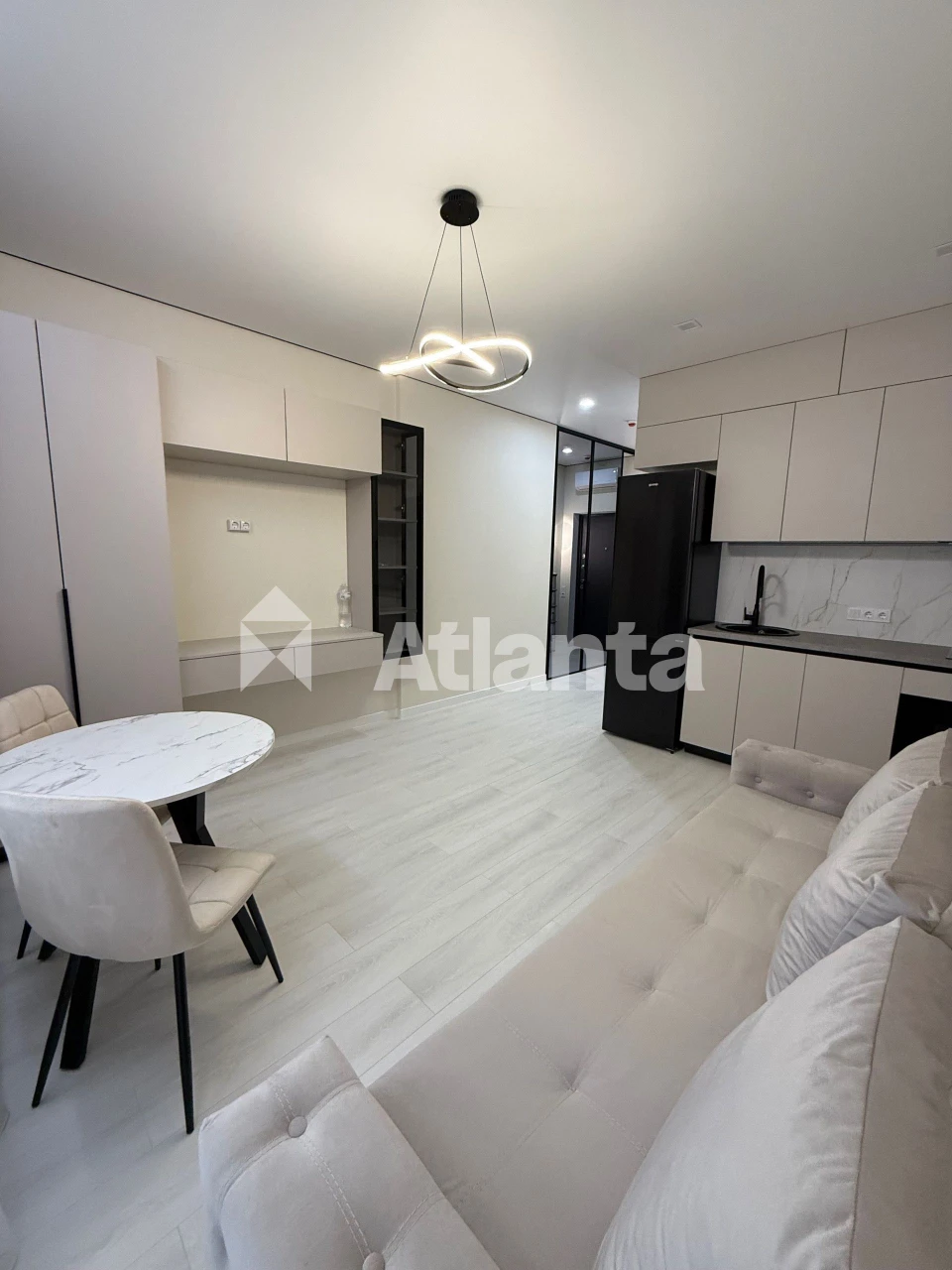 1-room apartment, renovated, new building "Atmosphere" residential complex