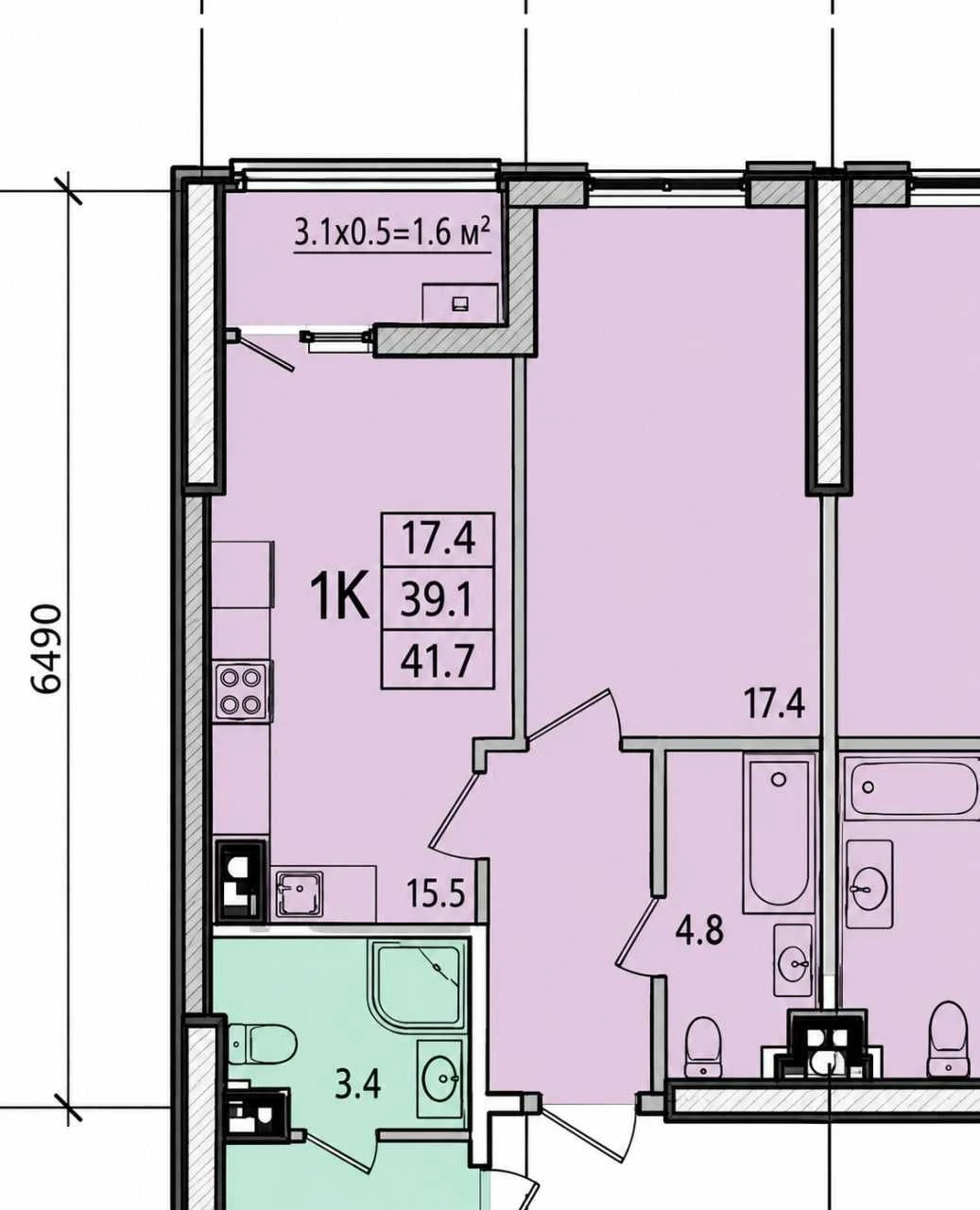 Urgent‼️For Sale 1-bedroom apartment‼️WITHOUT COMMISSION‼️Complex "Ellada", Arcadia, Genueszkaya Street