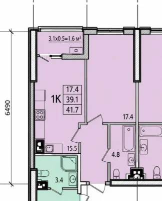 Urgent‼️For Sale 1-bedroom apartment‼️WITHOUT COMMISSION‼️Complex "Ellada", Arcadia, Genueszkaya Street