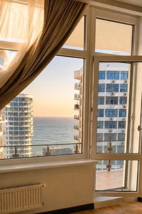Apartment with a terrace and sea view in Kamarina!
