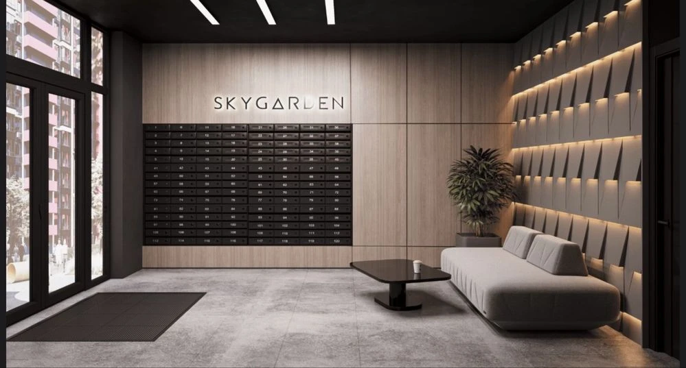 2-комнатная квартира с балконом в ЖК Skygarden