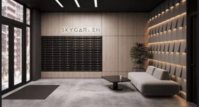 2-комнатная квартира с балконом в ЖК Skygarden