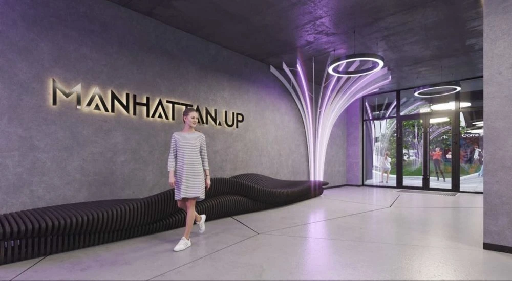 Apartment 40 m² in the Manhattan Up residential complex | 2nd floor | Completed building