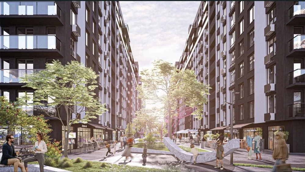 Apartment 40 m² in the Manhattan Up residential complex | 2nd floor | Completed building