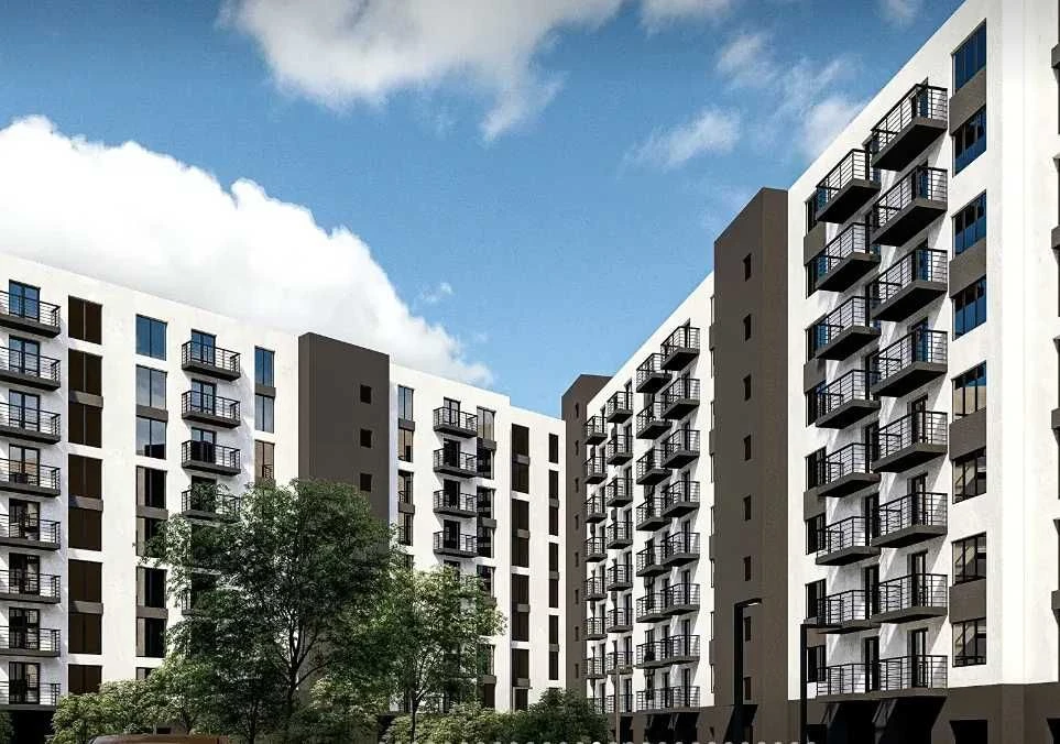 Ready 1-room apartment for sale in a new building