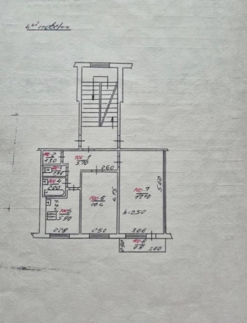 Sale of a 2-bedroom apartment on Volodymyr Veliky Street (near)