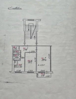 Sale of a 2-bedroom apartment on Volodymyr Veliky Street (near)