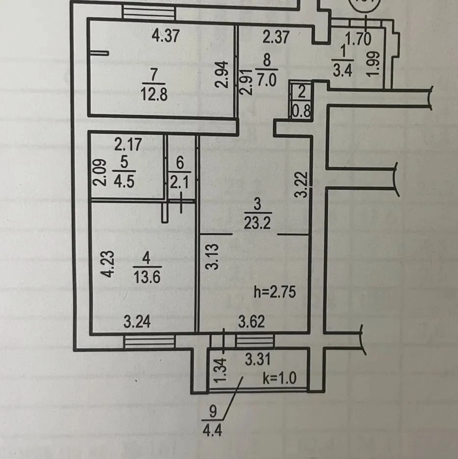 For Sale: 3-bedroom apartment, Peremoha-6, ЖК Sozdatel