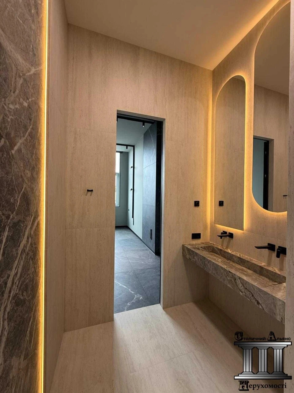 New, designer 3-bedroom apartment, 109 sq.m, Manhattan City complex, KPI. Floor