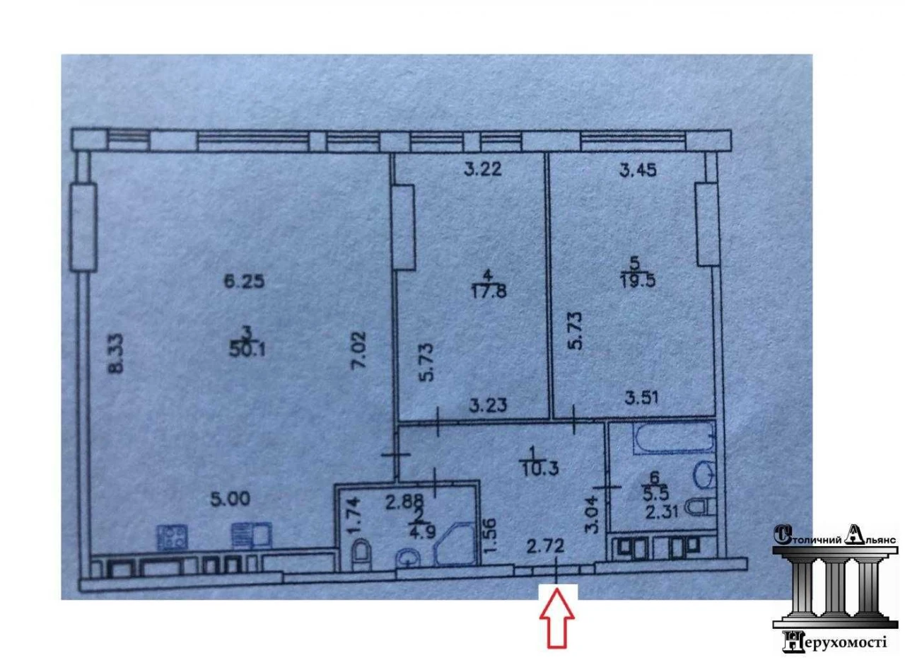 New, designer 3-bedroom apartment, 109 sq.m, Manhattan City complex, KPI. Floor
