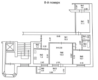 Sale of a 3-bedroom apartment on Masepi Street