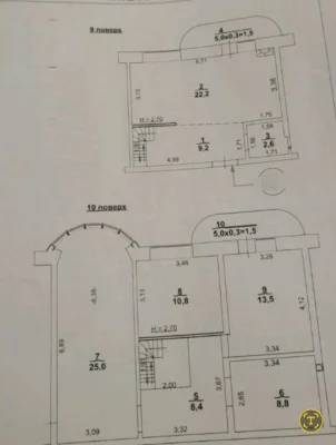 Selling a 2-story, 3-bedroom apartment in a new complex