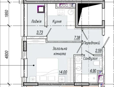 1-квартира в клубном ЖК на Сахарова! Индивидуальное газовое