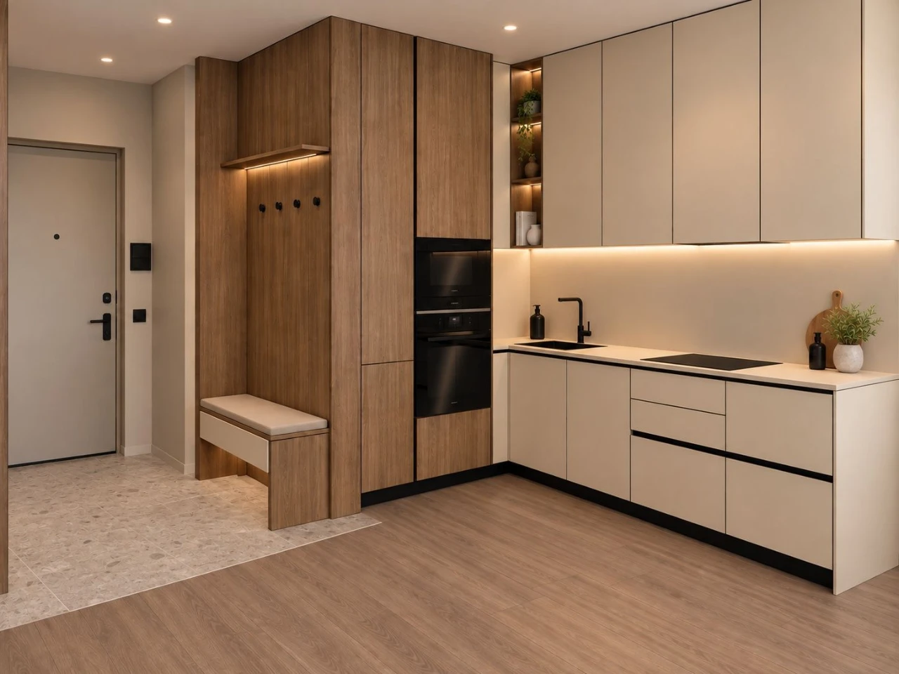 For sale, modern 1.5-room apartment in the city of Uzhhorod, "West Towers" residential complex