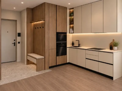 For sale, modern 1.5-room apartment in the city of Uzhhorod, "West Towers" residential complex