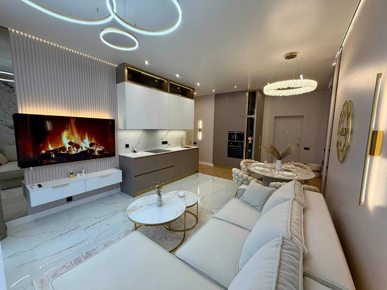 3-room apartment in the Elegia Park residential complex on Genuwesky / Arcadia Sady