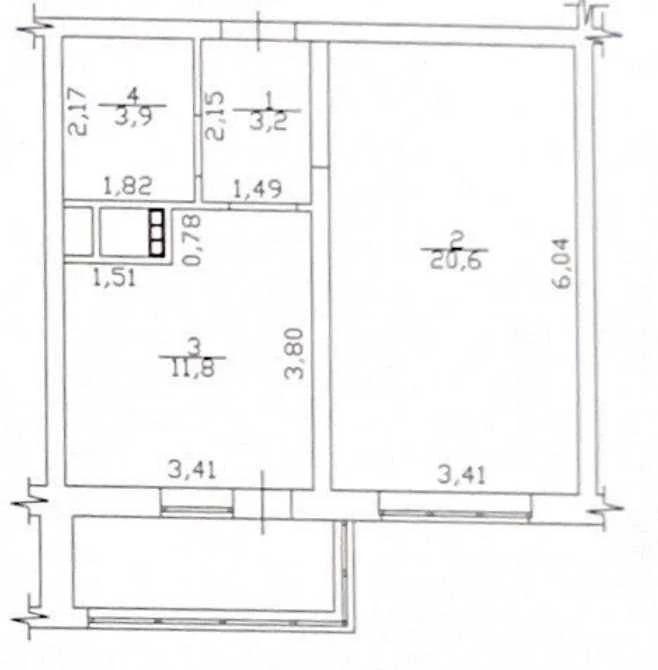 For Sale 1-bedroom apartment in ЖК Мандарин, Канатна 122