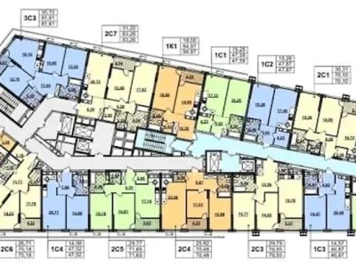 Sale of a 2-room apartment 78.8 m² 6/26 floor