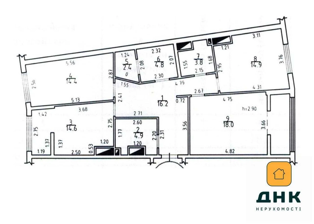 Arcadia/Genoese. Residence 36 Zhemchuzhina. 100m2. Seafront apartment.