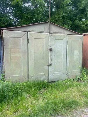 Продам металевий гараж , кооператив « Промінь»
