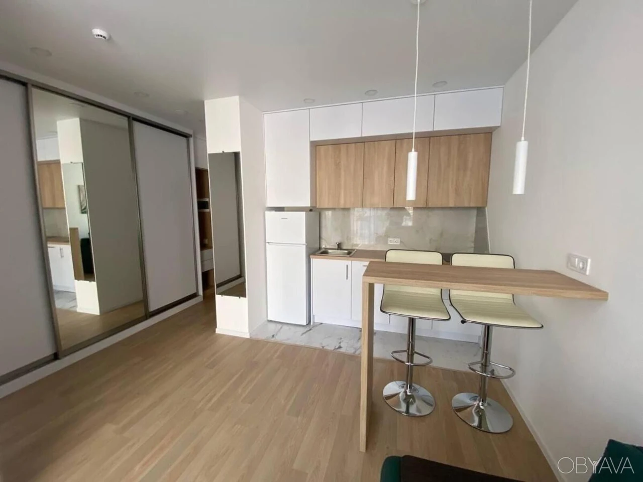 1-bedroom apartment, 25 sq.m
