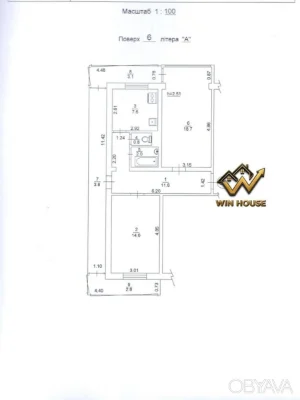 2-room apartment, 65.2 sq.m