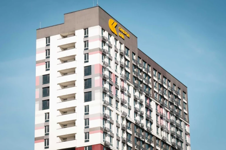 Selling a beautiful 2-bedroom apartment with a view of 54.5 m² in a completed building