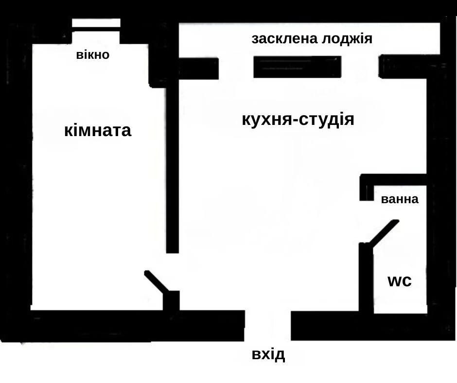For rent: Panoramic 2-bedroom apartment in the center of Kyiv! No commission.