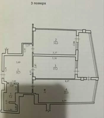 Spacious 2-bedroom apartment in Costa Fontana residential complex. New building.