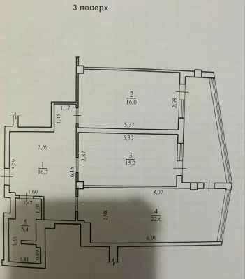Spacious 2-bedroom apartment in Costa Fontana residential complex. New building.