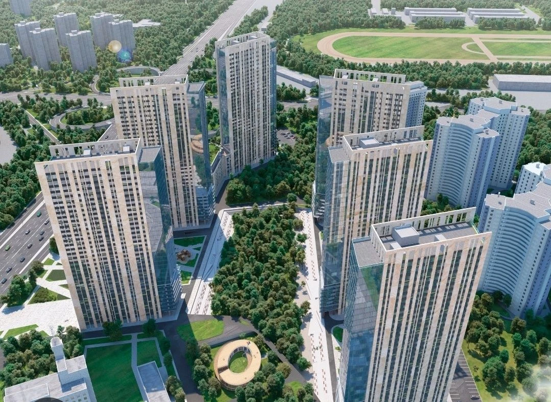 Sale of a 1-room apartment in the "Metropolis" residential complex (Building 3.3) without % -
