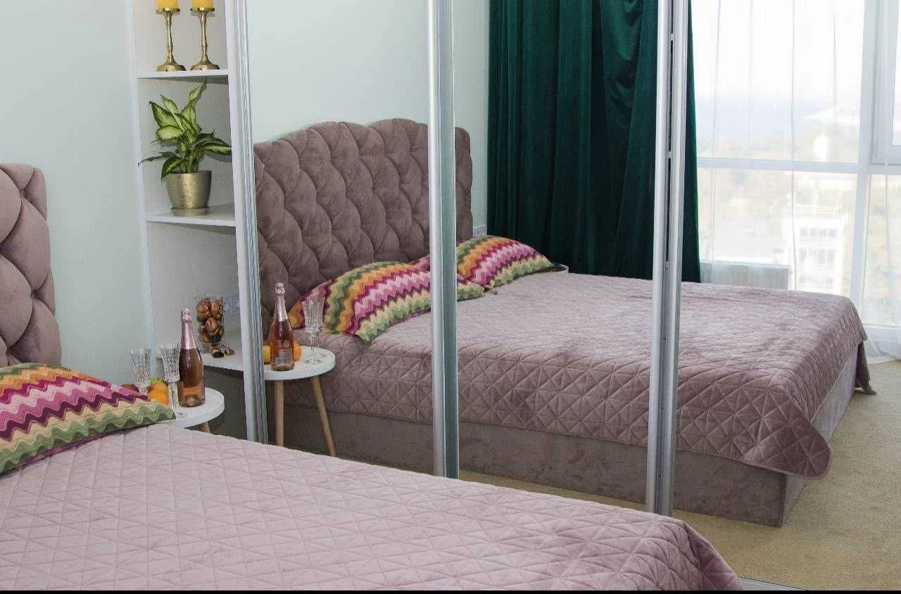 2-bedroom apartment, 100 sq. m in the GREENWOOD residential complex, 15th floor, sea view.