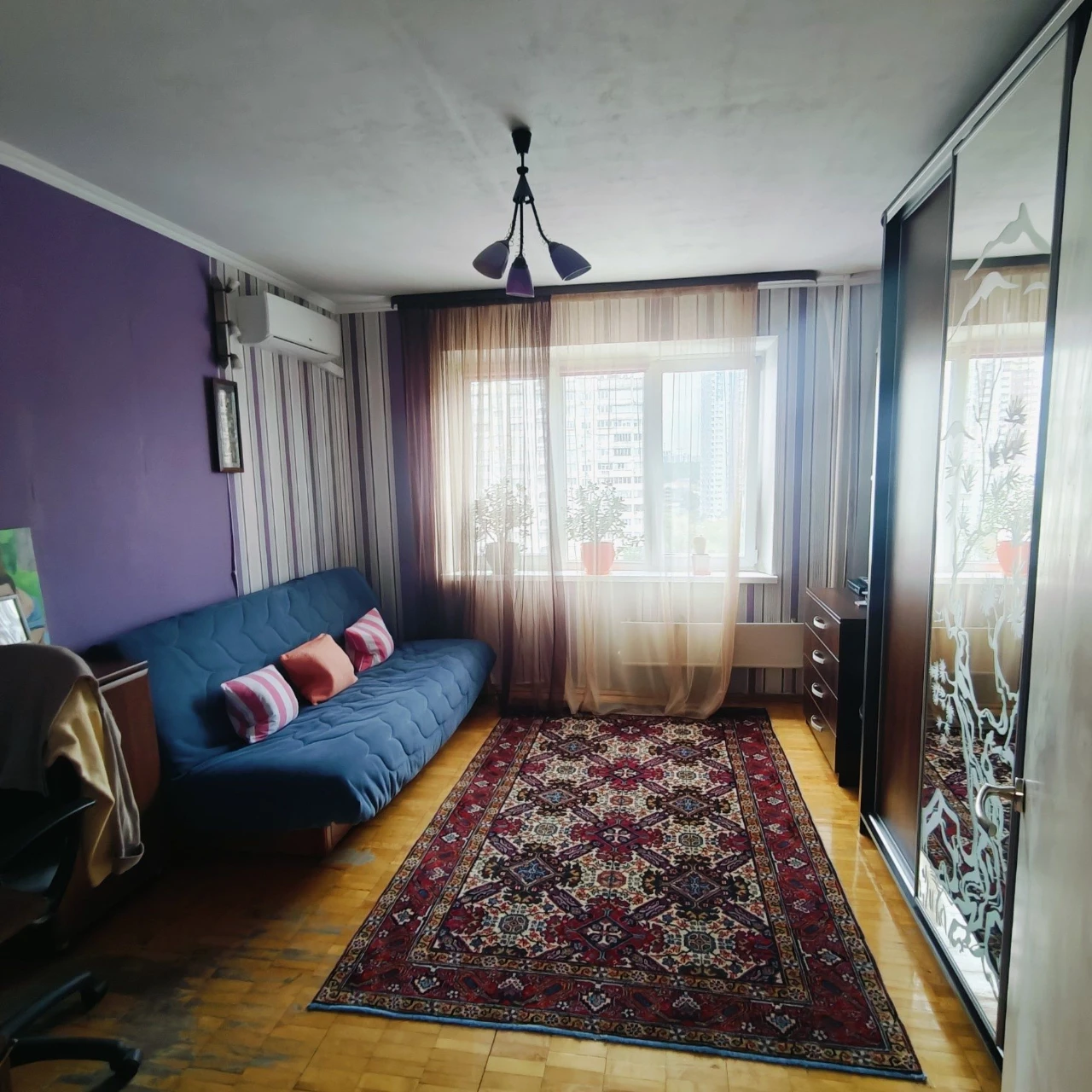 For sale, cozy 3-room apartment