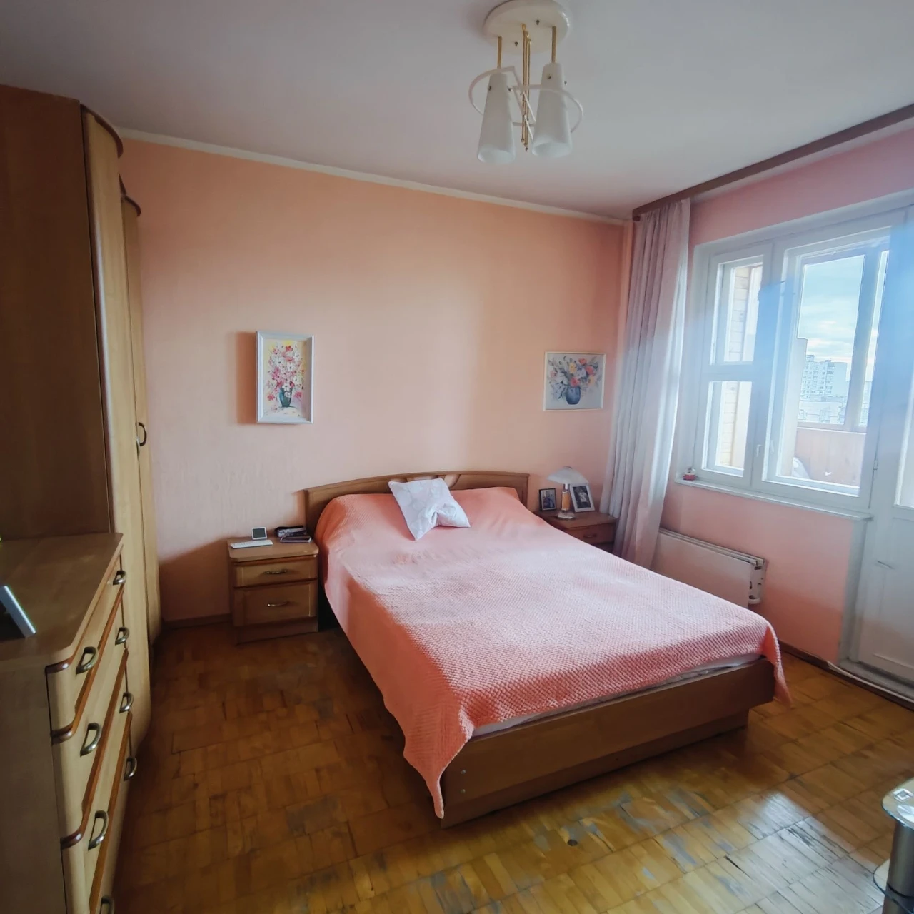 For sale, cozy 3-room apartment