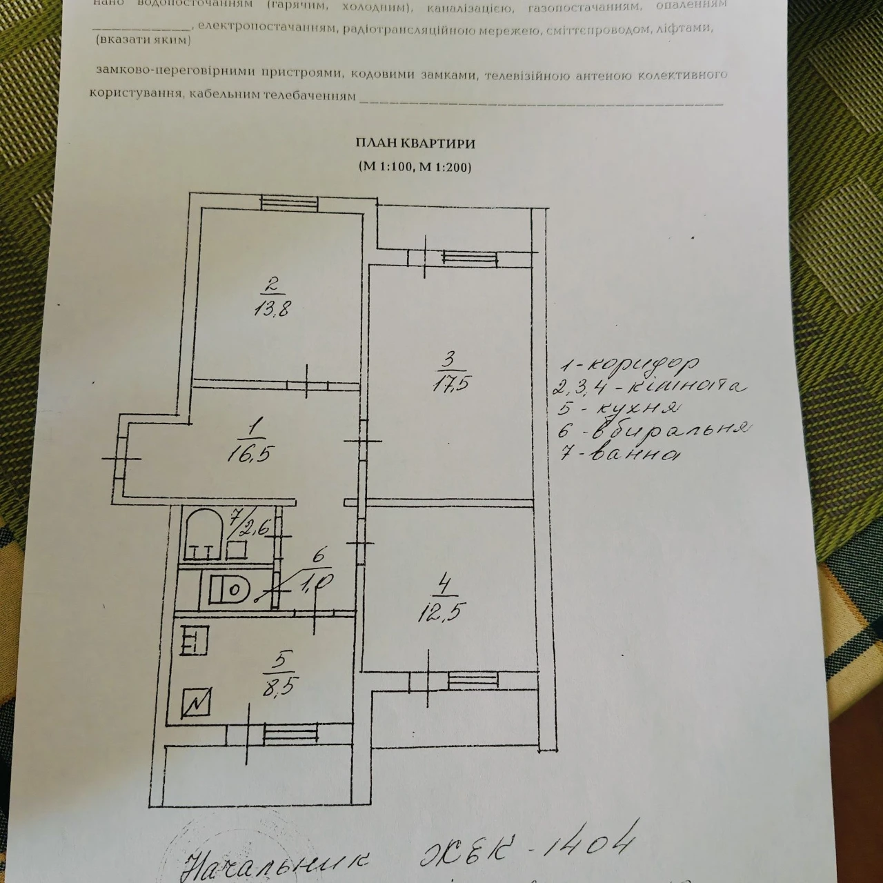For sale, cozy 3-room apartment