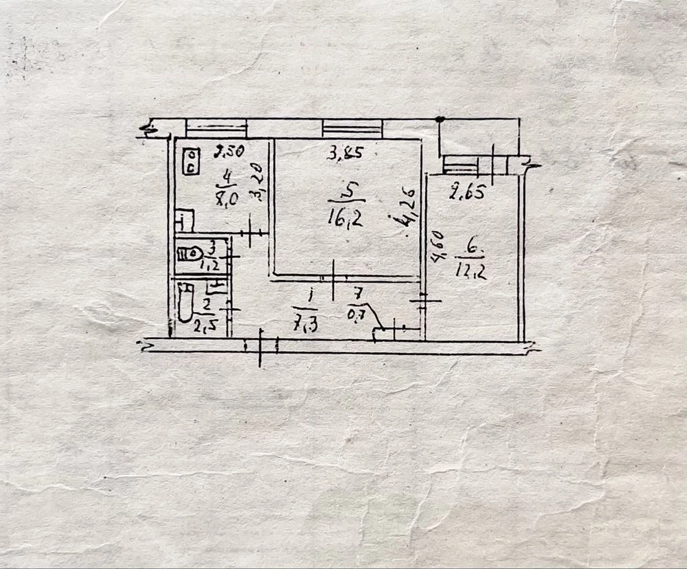 Sale of 2-room apartment with autonomous gas heating, Behtereva Street