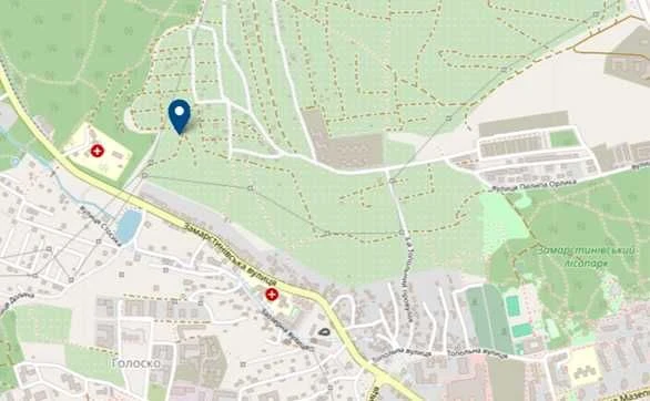 Sale of land in the area of Holosko, near the Brokhovych Forest, in