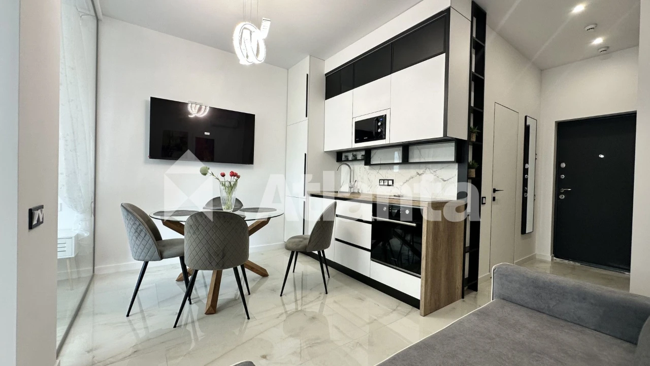 1-room apartment, renovated, new building in ЖК Атмосфер