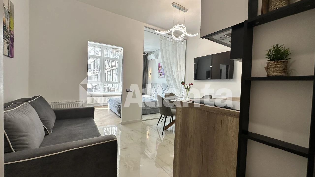 1-room apartment, renovated, new building in ЖК Атмосфер