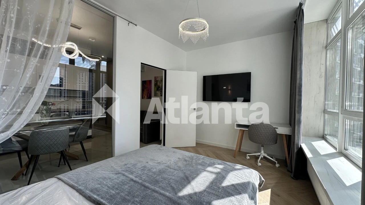 1-room apartment, renovated, new building in ЖК Атмосфер