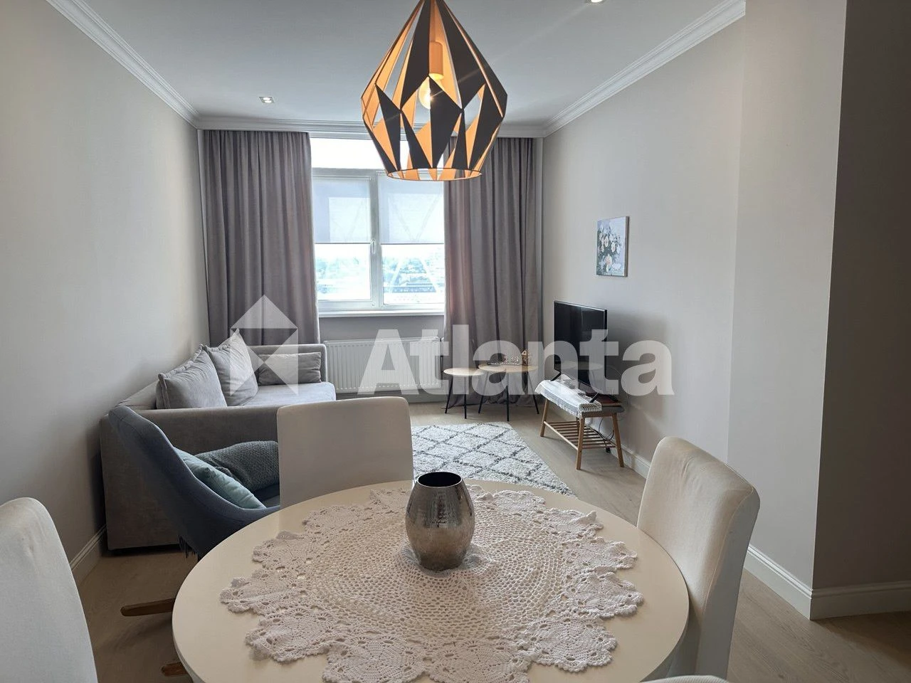 2 room apartment in new brick residential complex Balkovsky, designer