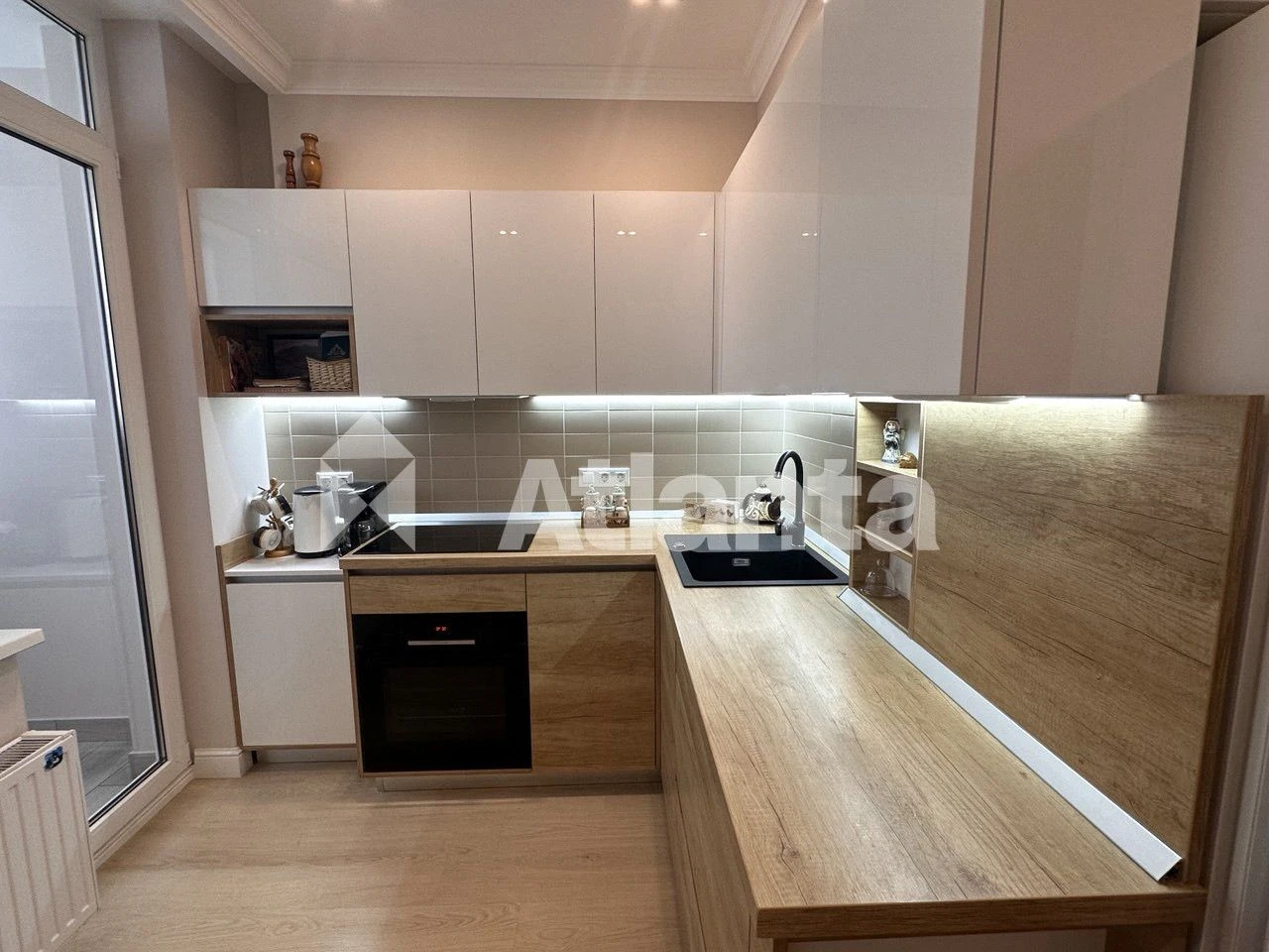 2 room apartment in new brick residential complex Balkovsky, designer